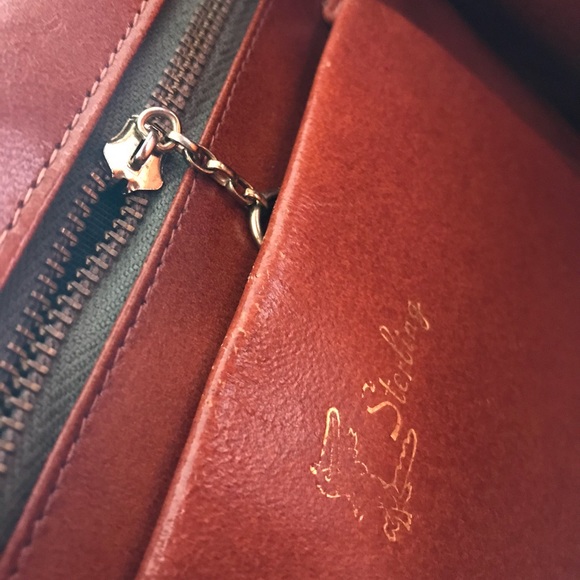 Vintage Alligator Kelly Bag with brass hardware - Picture 7 of 8